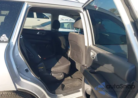 2019 Nissan Pathfinder Sv из США, поврежденный, VIN 5N1DR2MN3KC624770